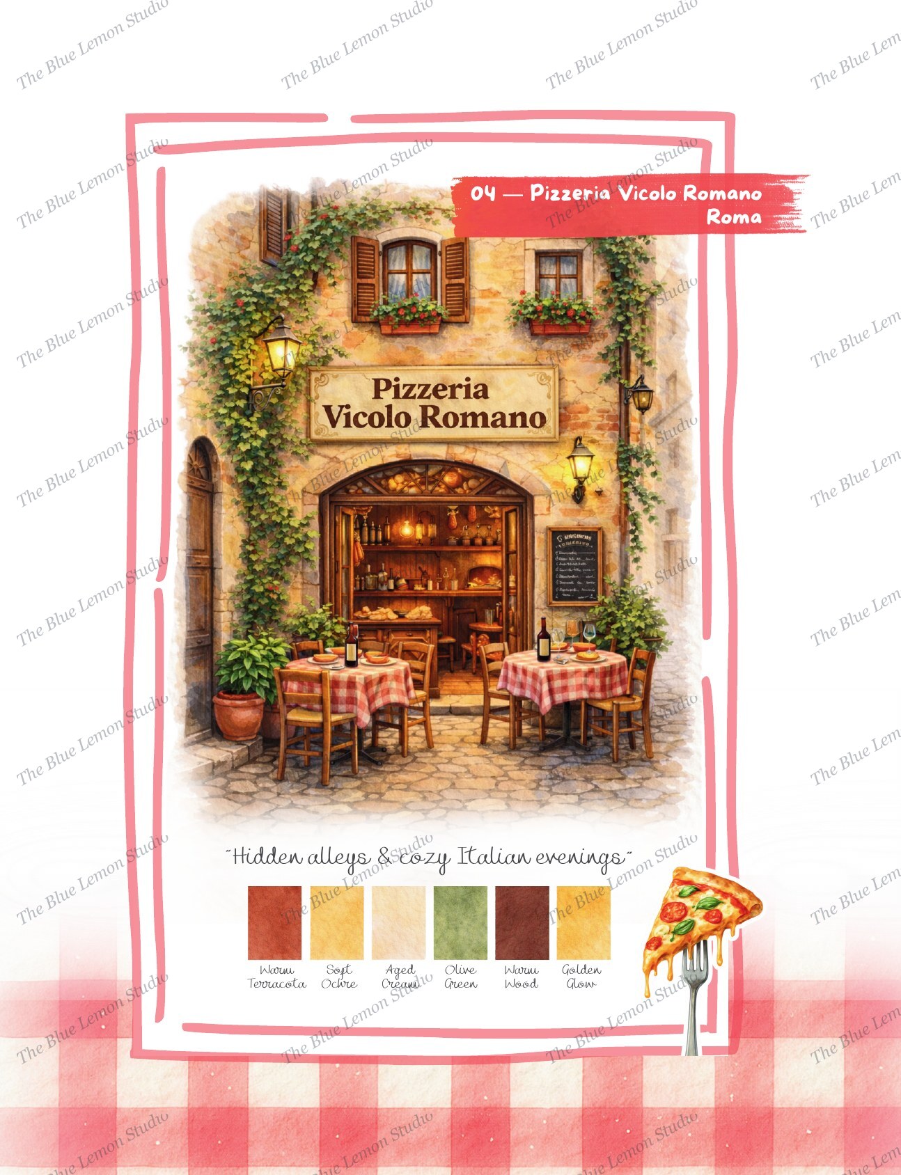 Colección Trattorias Italianas — Referencia de color