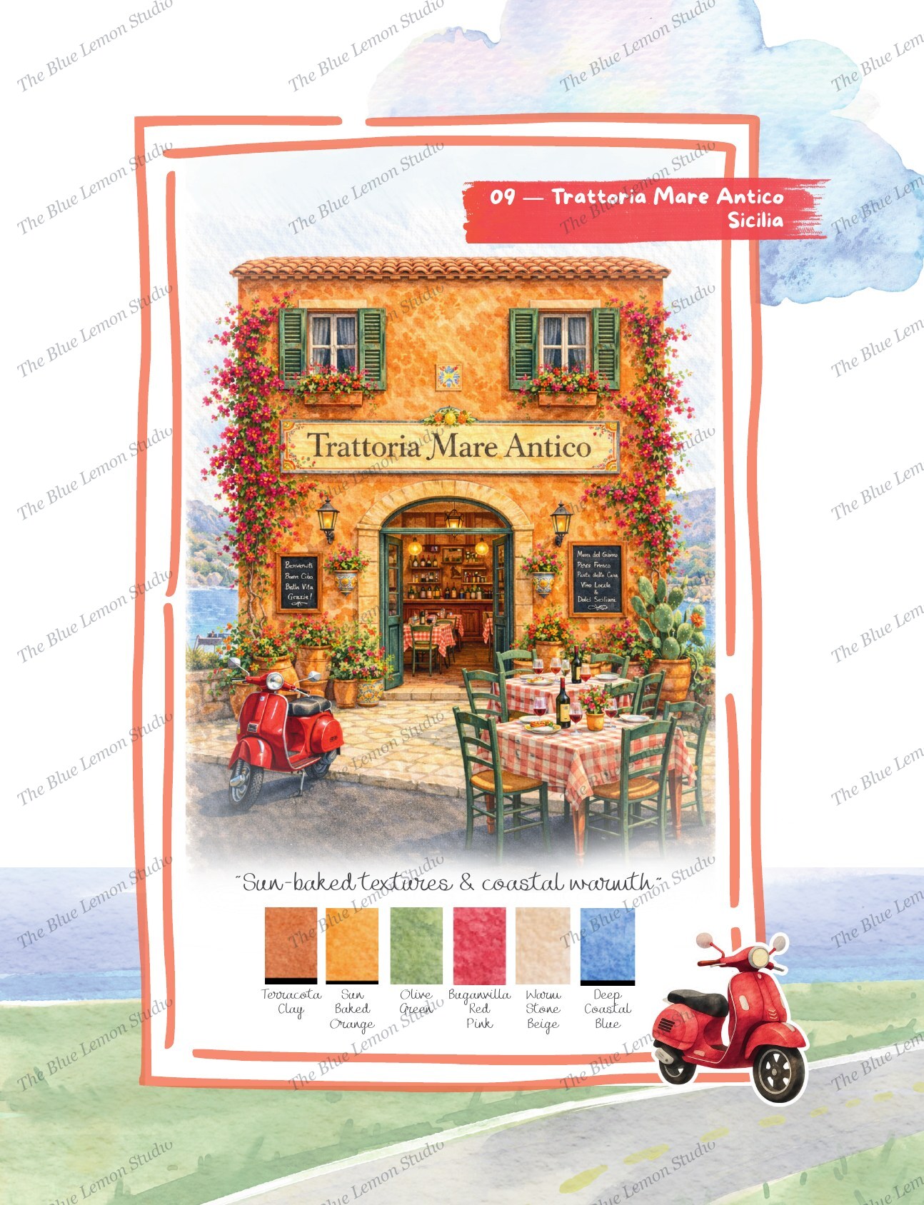 Colección Trattorias Italianas — Referencia de color